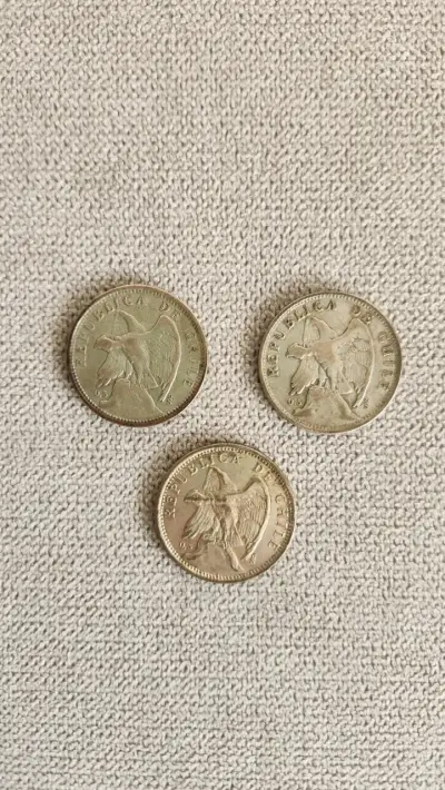 Moneda antigua 1 Peso 1927 plata 0.5 - miniatura 2