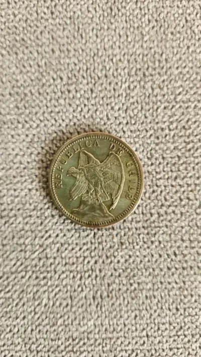 Moneda antigua 1 peso 1932 plata 0.4 - miniatura 2