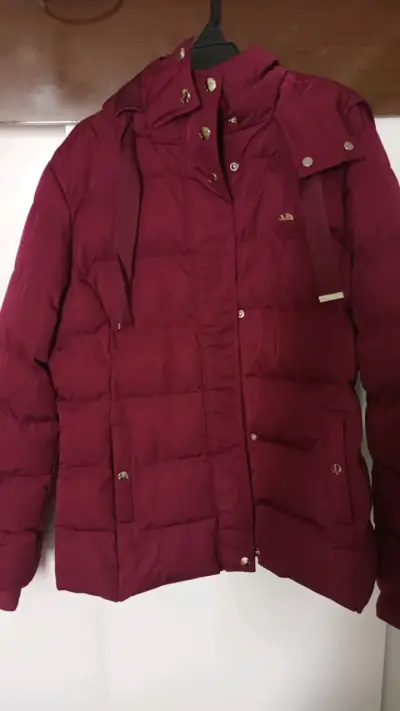 Parka Ellesse burdeos repelente - miniatura 2