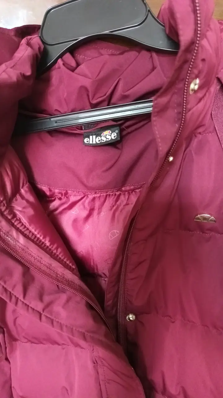Parka Ellesse burdeos repelente - 3