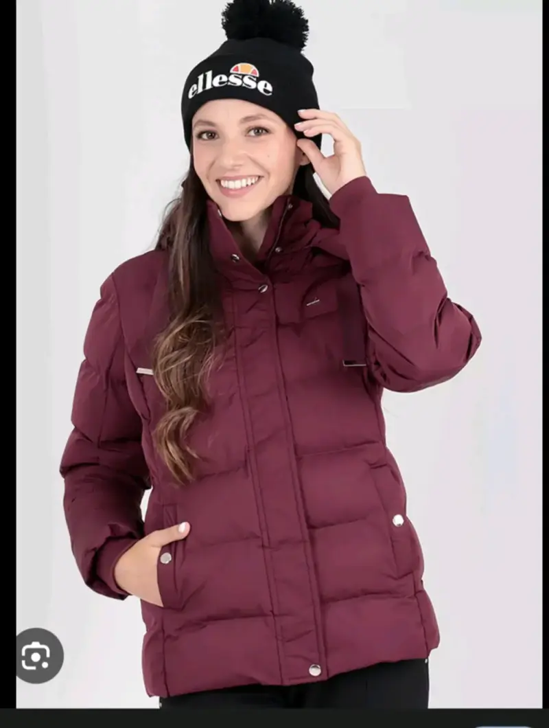 Parka Ellesse burdeos repelente - 4