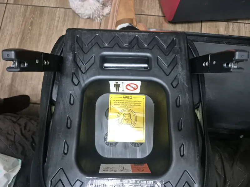 Asiento elevador negro Bbqool - 2