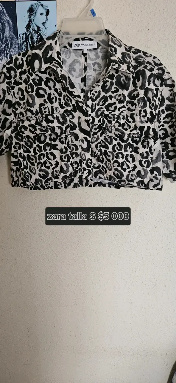 Blusa animal print Zara