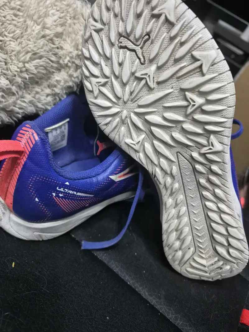 Zapatillas deportivas azul y rosa - 3