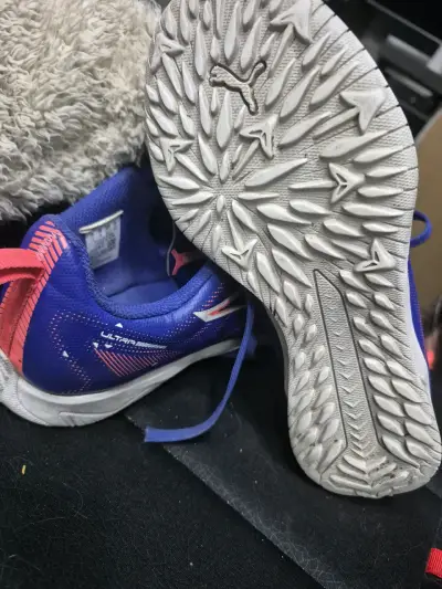 Zapatillas deportivas azul y rosa - miniatura 3