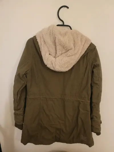 Parka verde con forro polar lippi - miniatura 3