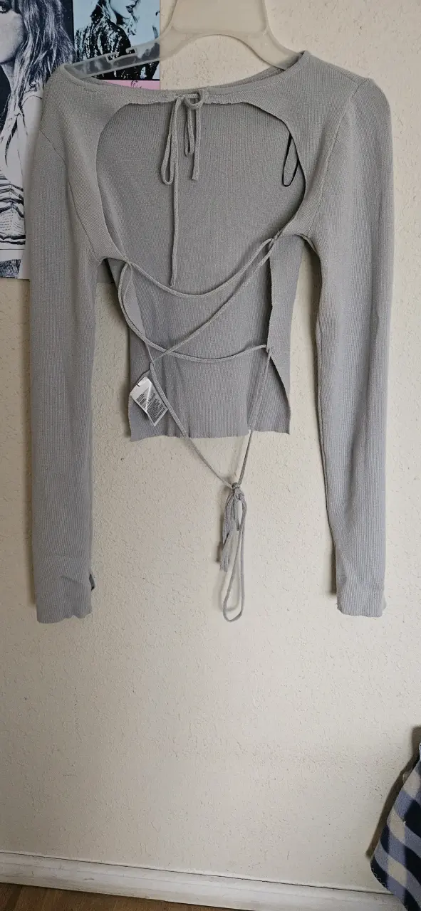 Sweater gris H&M talla M - 2
