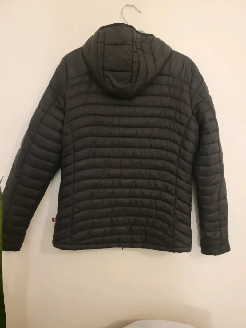 Parka negra lippi con capucha - 3
