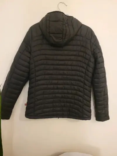 Parka negra lippi con capucha - miniatura 3