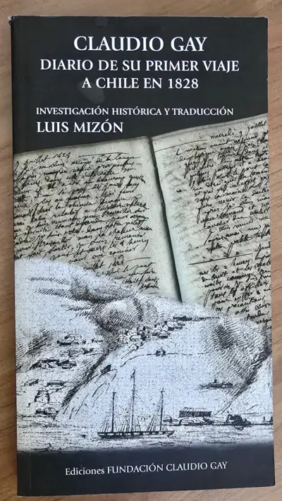 Claudio Gay, Diario de viaje a Chile 1828 - miniatura 1