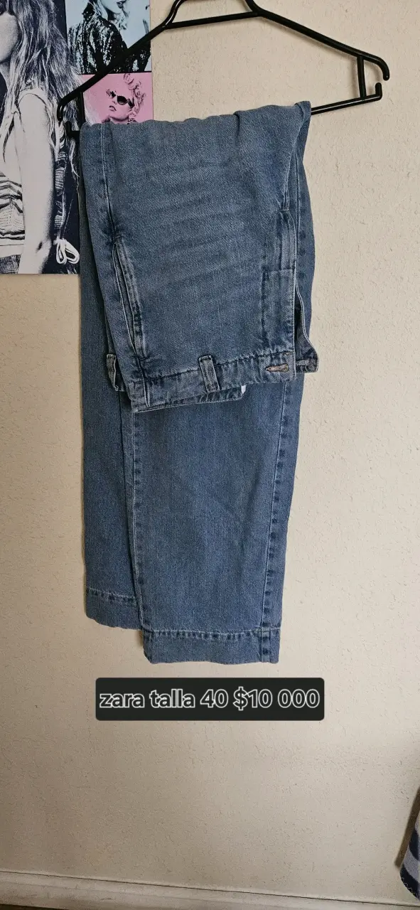 Jeans azul Zara talla 40