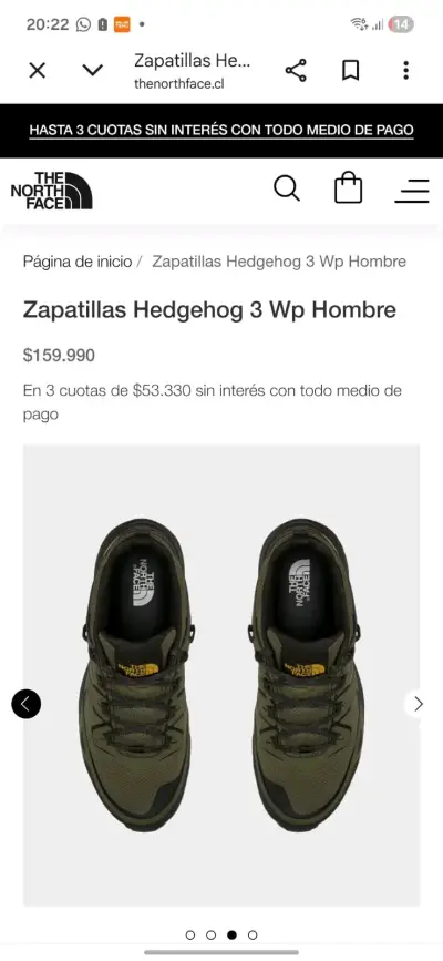 Zapatillas impermeables The North Face - miniatura 2