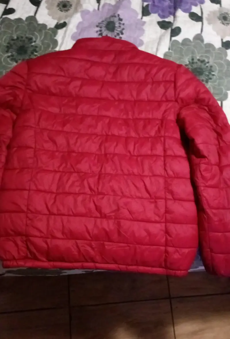 Chaqueta acolchada roja - 2