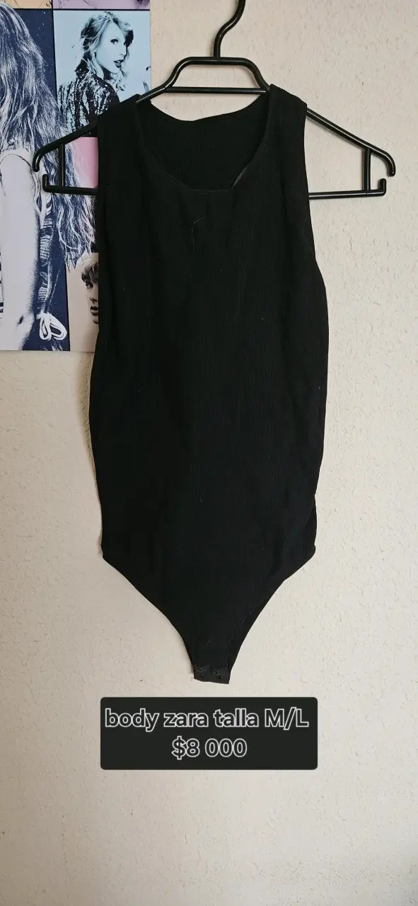 Body negro Zara talla M