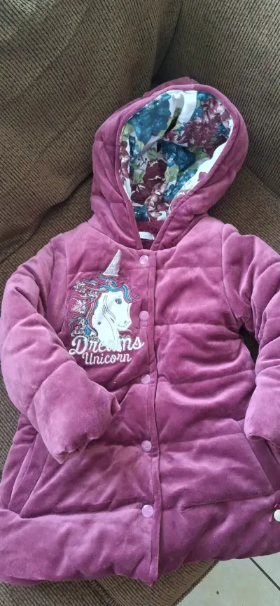 Chaqueta  LIMONADA talla 2 infantil unicornio - miniatura 1