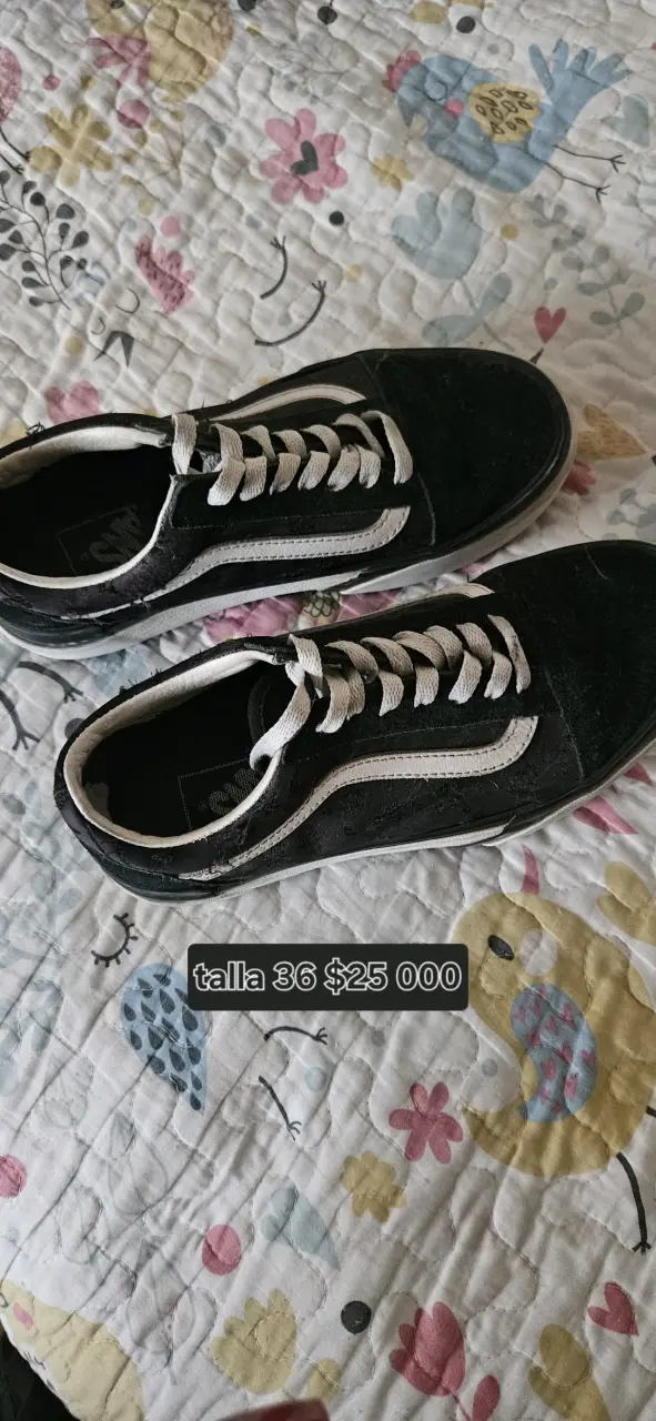 Zapatillas negras talla 36