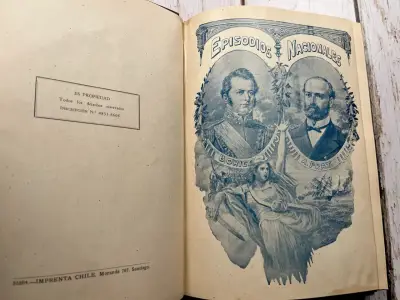 Libro Episodios Nacionales Hechos históricos (1945 - miniatura 3
