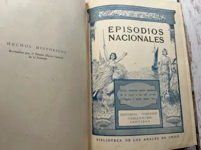 Libro Episodios Nacionales Hechos históricos (1945 - miniatura 4