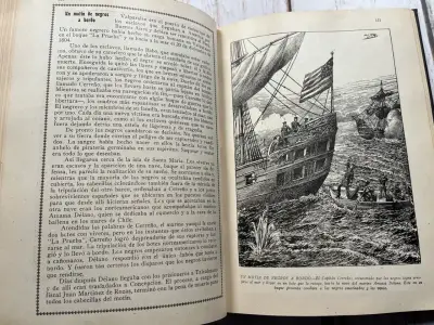 Libro Episodios Nacionales Hechos históricos (1945 - miniatura 6