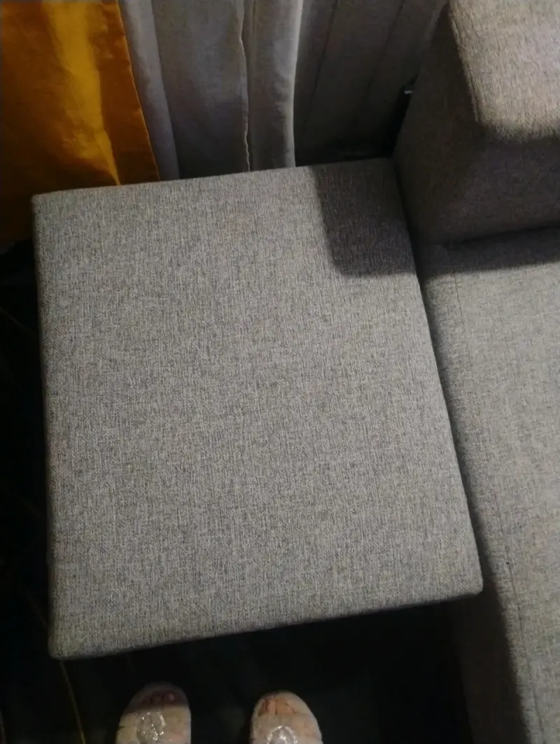Sofá seccional gris - 5