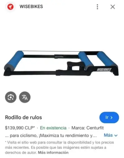 Rodillo de entrenamiento para bicicleta - miniatura 2