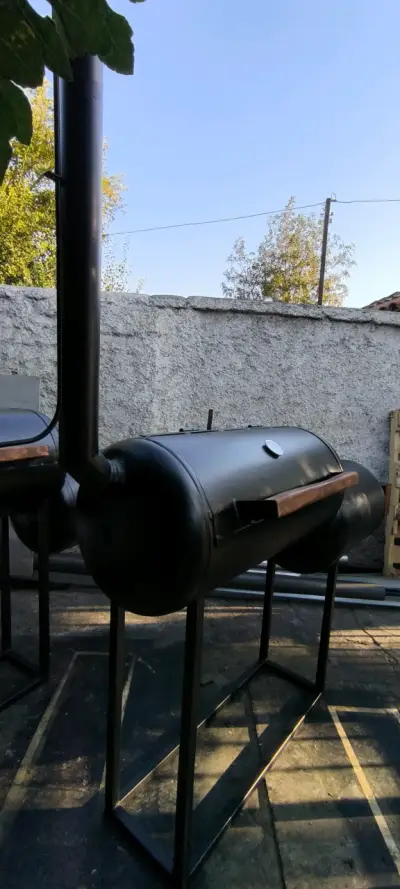 Parrilla ahumadora grande - miniatura 4