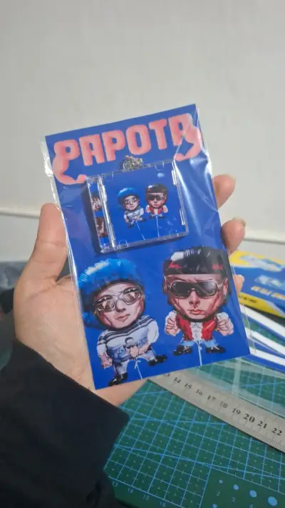 Llavero mini CD "Papota" NFC - miniatura 1
