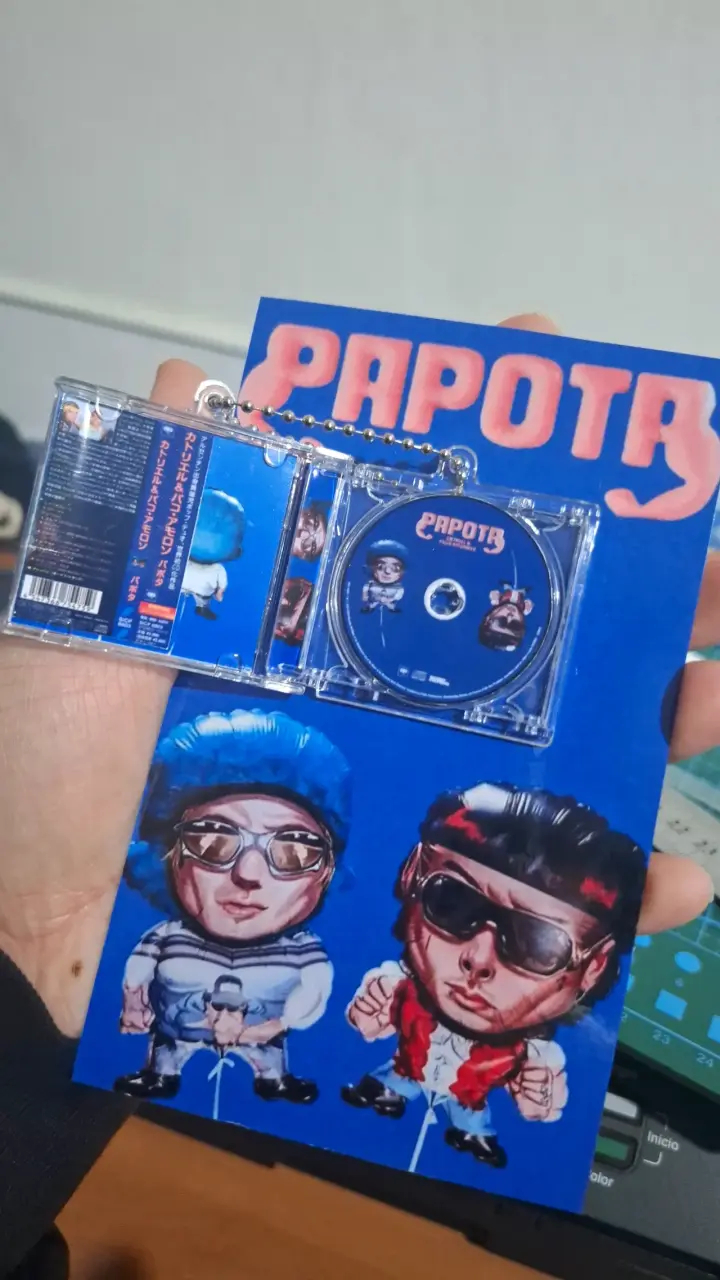 Llavero mini CD "Papota" NFC - 2
