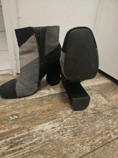 Botines de cuero patchwork - miniatura 5