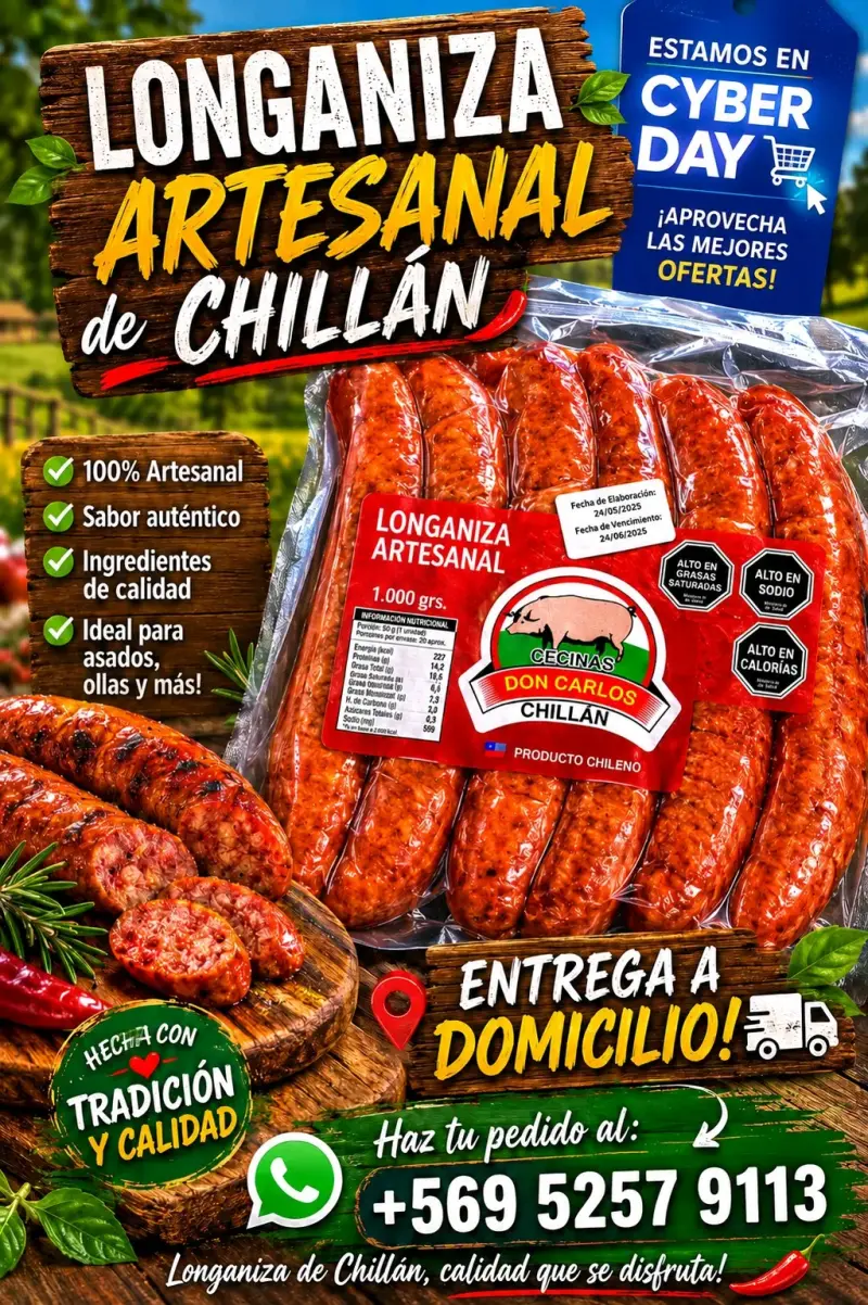 Longaniza artesanal 1 kg - 2