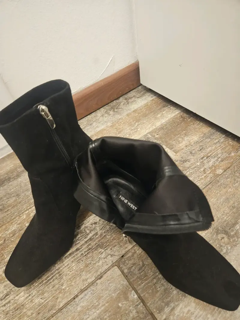 Botines negros de tacón alto - 3