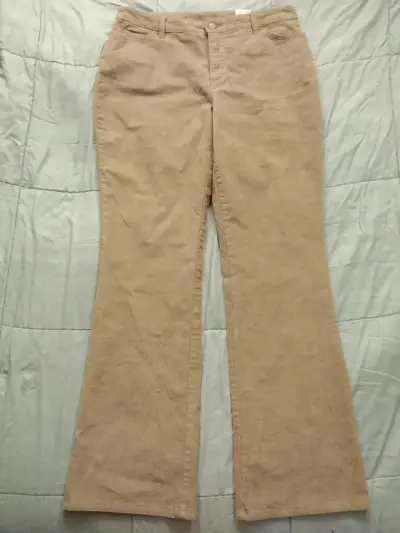 Pantalones de cotelé bootcut talla 44 - miniatura 1