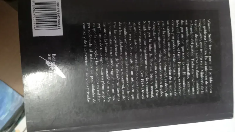 Libro 1984 de George Orwell - 2