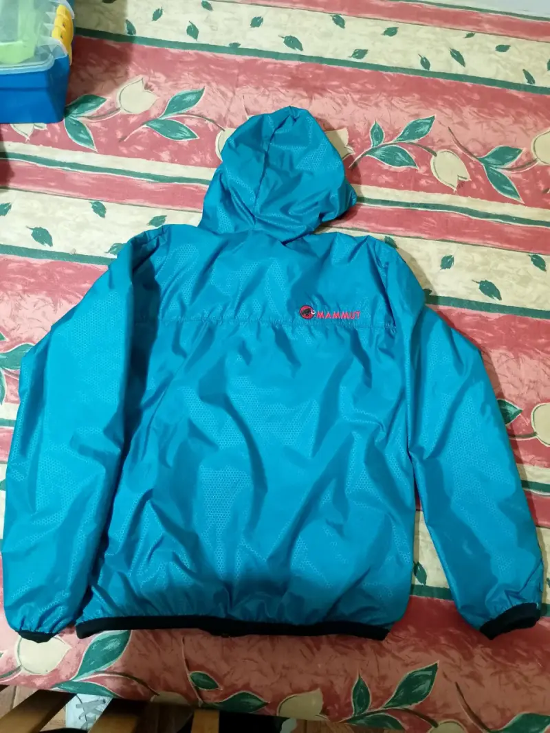 Chaqueta impermeable azul Mammut - 1