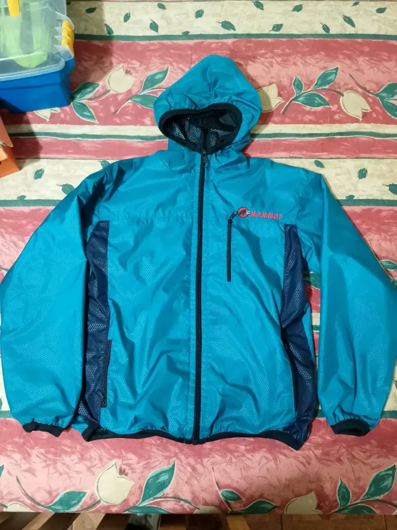 Chaqueta impermeable azul Mammut - 2