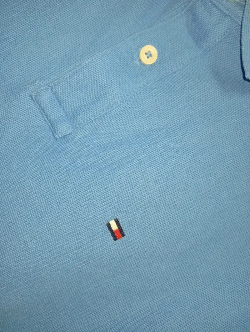 Polera polo azul hombre - 2