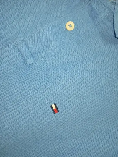 Polera polo azul hombre - miniatura 2