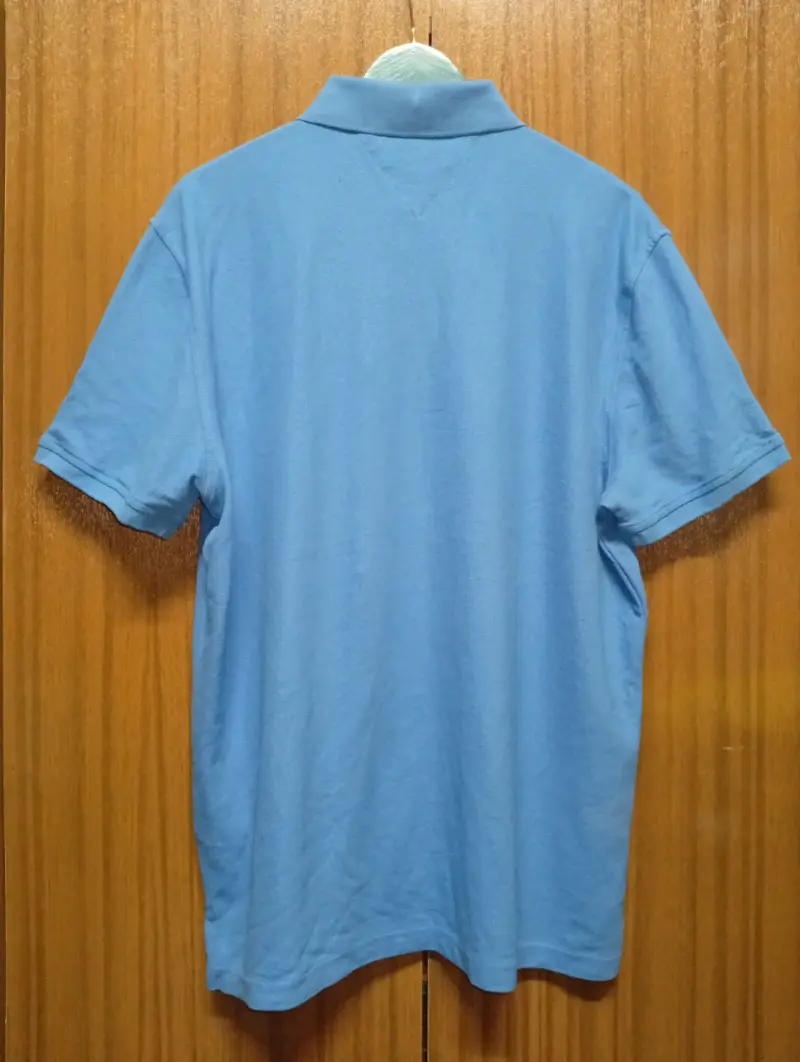 Polera polo azul hombre - 4