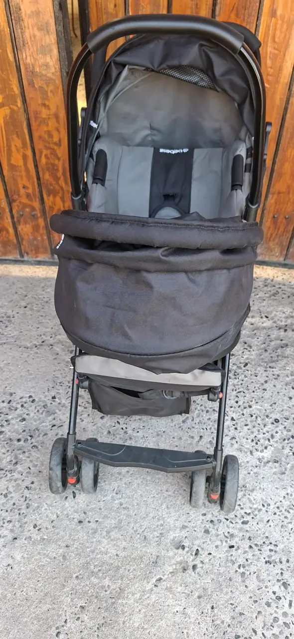 Coche de bebé Bebesit gris - 4