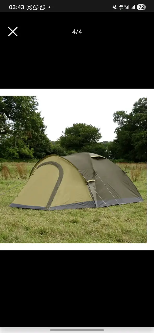 Carpa coleman modelo Darwin 2p