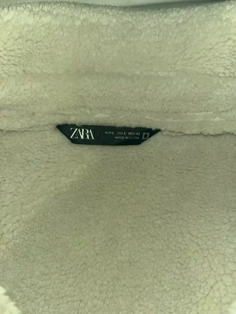 Chaqueta Zara Beige - 1