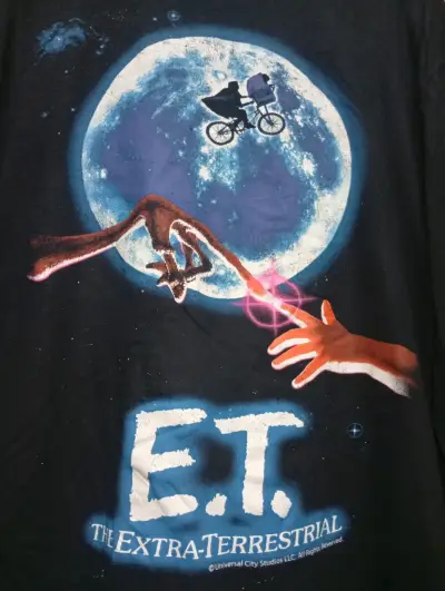 Polera negra E.T. manga larga - miniatura 3