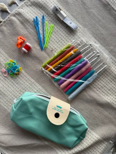 Set de crochet multicolor - miniatura 1