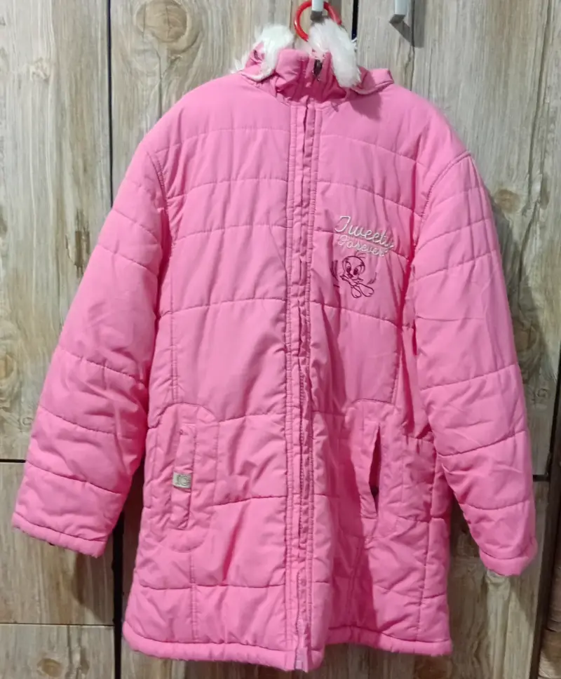 Parka Chaqueta infantil rosa - 1