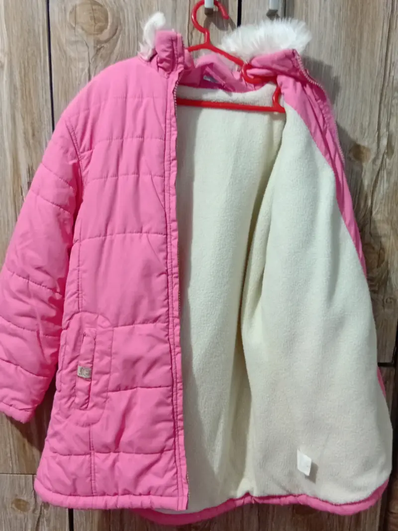 Parka Chaqueta infantil rosa - 2