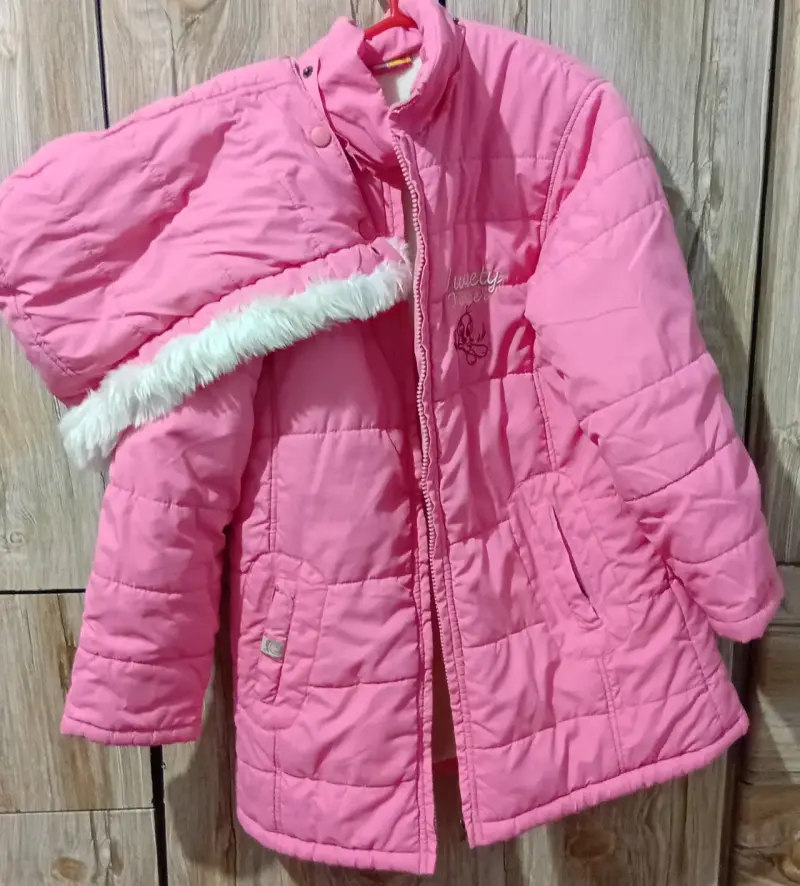 Parka Chaqueta infantil rosa - 3