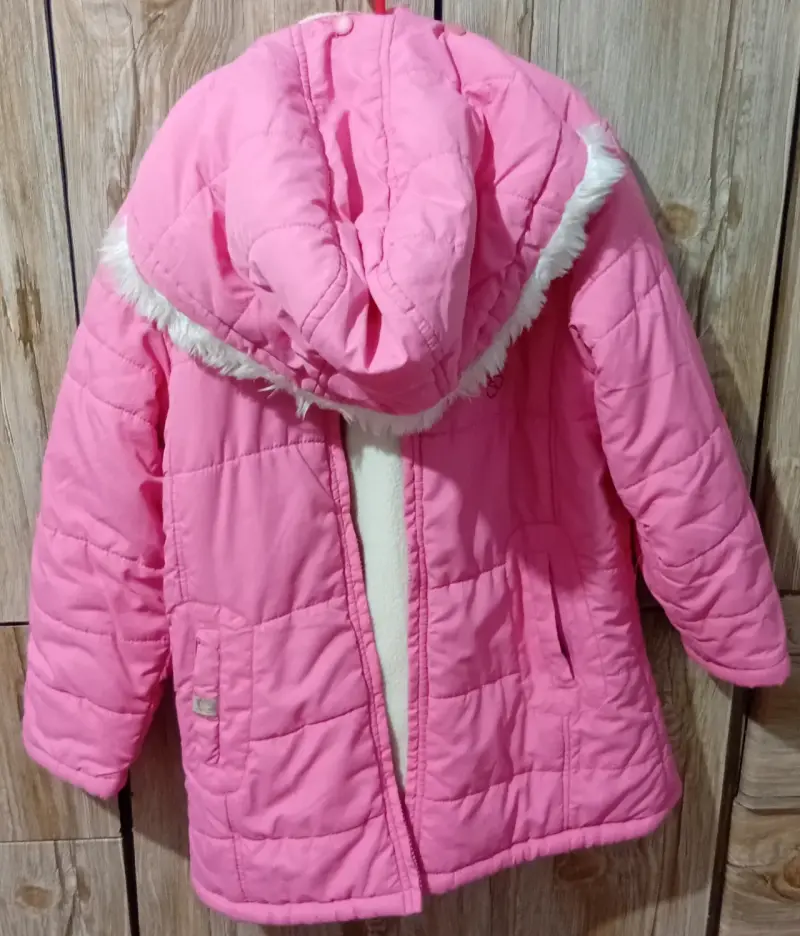 Parka Chaqueta infantil rosa - 5