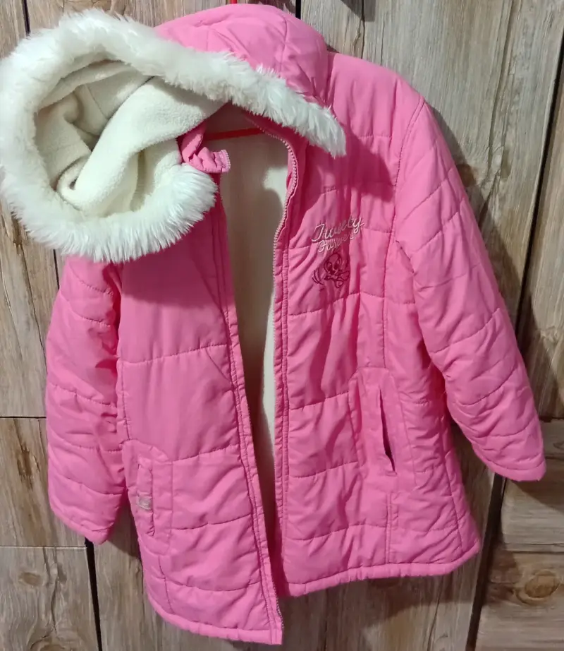 Parka Chaqueta infantil rosa - 6