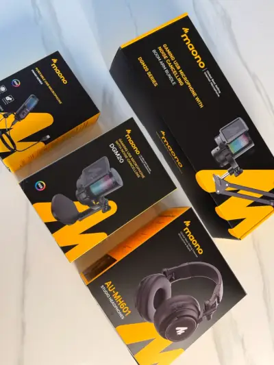 Micrófono USB Gamer Maono RGB - miniatura 3
