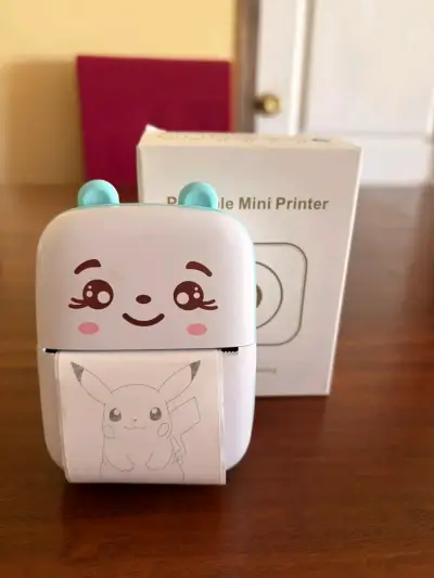 Impresora Mini portátil kawaii - miniatura 1